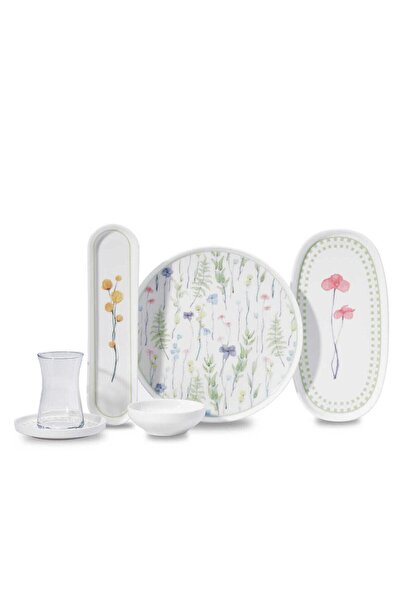 KORKMAZ Luna Collection 25 Parça Kahvaltı Takımı A8688-1