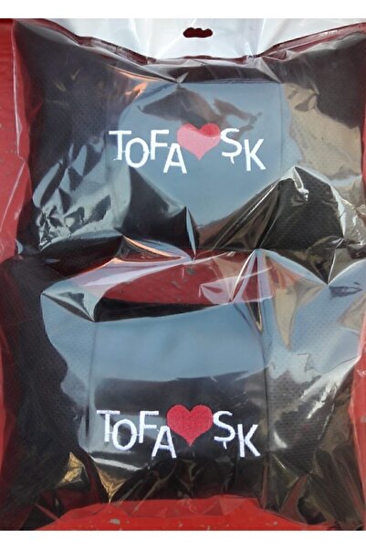 Universal Tofaş Deri Boyun Yastıgı Siyah