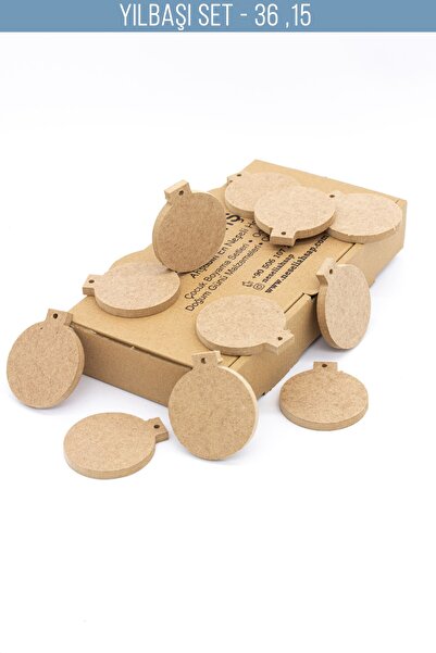 na neşeli ahşap 15 Adet Yılbaşı süsü çocuk okul öncesi etkinlik Yılbaşı ağacı...