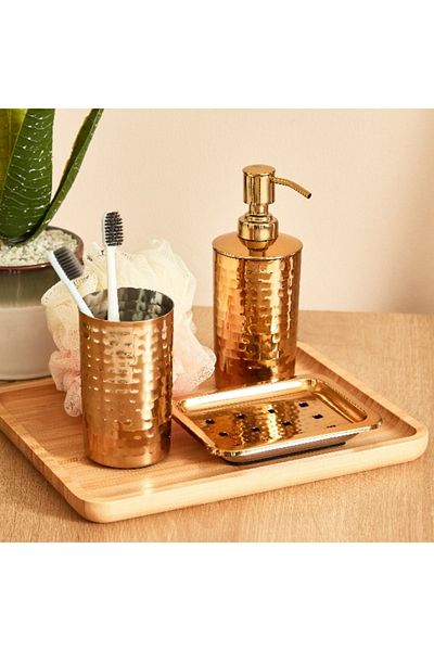 Home Box Rim 3-Piece Bathroom Accessory Set