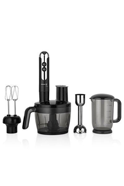 KORKMAZ Mia Multi Blender Set Siyah/krom