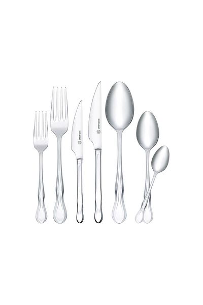 KORKMAZ Silva 84 Piece Fork Spoon Knife Set