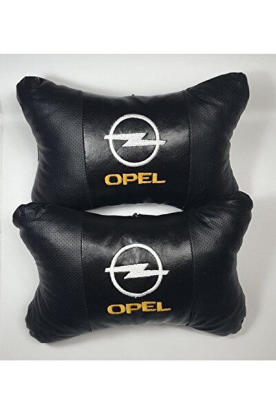 Opel Deri Boyun Yastık - Papyon Yastık - Lüks Deri Boyun Yastığı - + Hediye