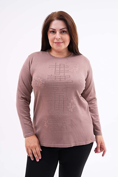 Aylin GÜNCÜOĞLU SIFIR YAKALI  TRİKO KAZAK