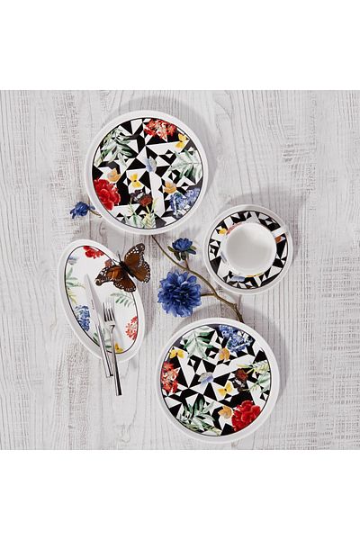 KORKMAZ New Bone Aşiyan Collection 30 Piece Breakfast Set