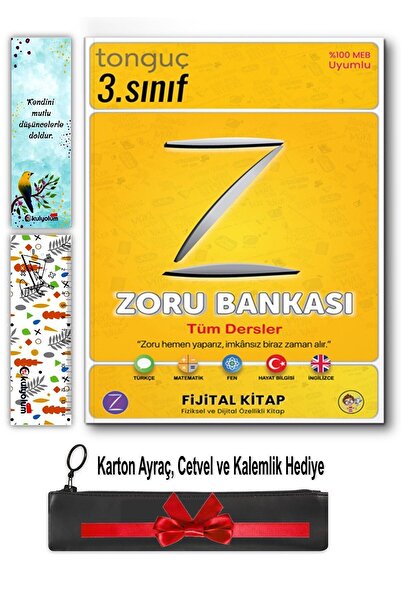 Tonguç Yayınları 3. Sınıf Tüm Dersler Soru Bankası - Mini Kalemlik Hediyeli