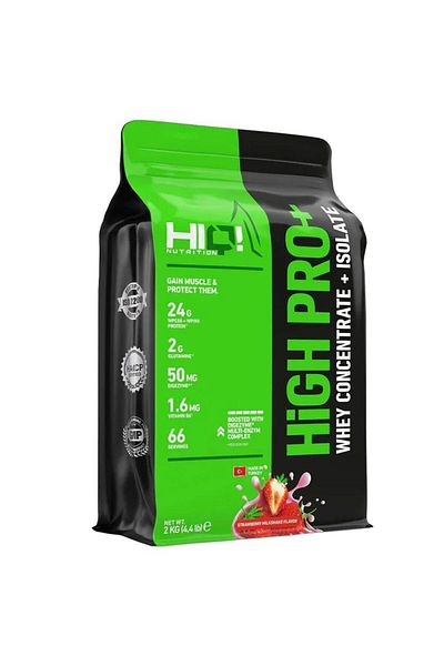 HIQ NUTRITION Hıq Hıgh Pro 2kg Strawberry Milkshake Flavored