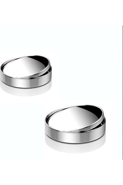 BTM OTOMOTİV Ayna Kör Nokta Yuvarlak Oynar Krom 5CM 2'Lİ SY-028A