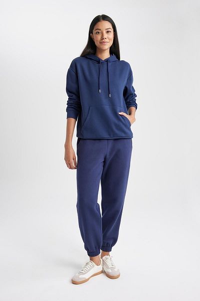 DeFacto Silná základní mikina - Relax Fit Hooded W1240Az23Wn
