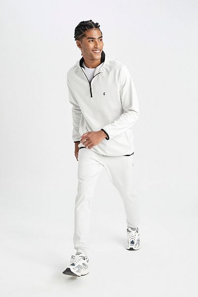 DeFacto Slim Fit Jogger Sweatpants - Skuba Diving ύφασμα με ελαστικά πόδια και τσέπες