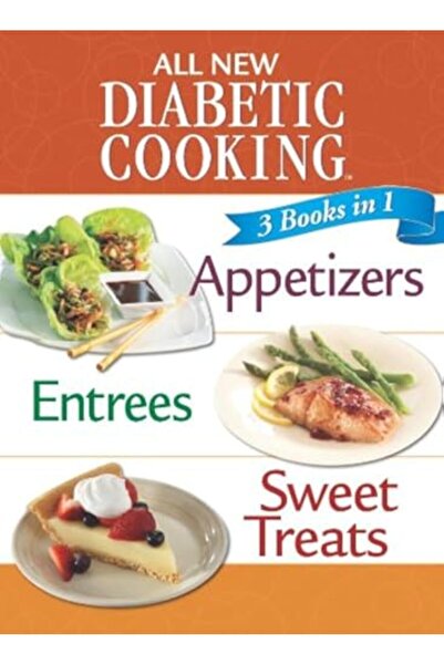 Phoenix International Publications 3 كتب طبخ في كتاب واحد جديد كلياً لطهي الطعام لمرضى السكر