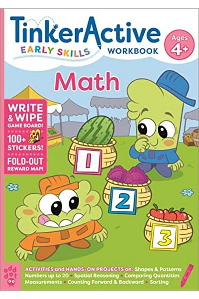 Macmillan Distribution Tinkeractive Early Skills Math Workbook Ages 4