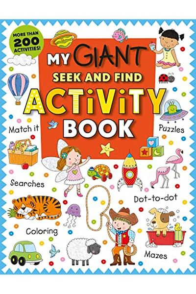 Macmillan Distribution My Giant Seekandfind Activity Book More Than 200 Activities Match It Puzzles Searches Dotto