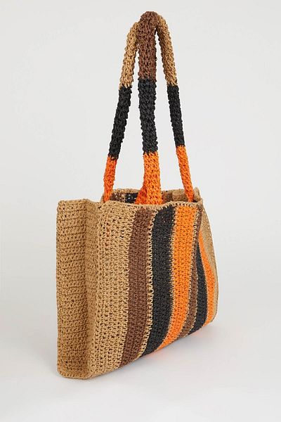 DeFacto Stroh Damen Handtasche B9058AXNS