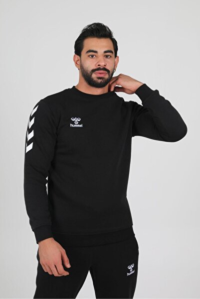 hummel Armin Pamuklu Sweat Siyah