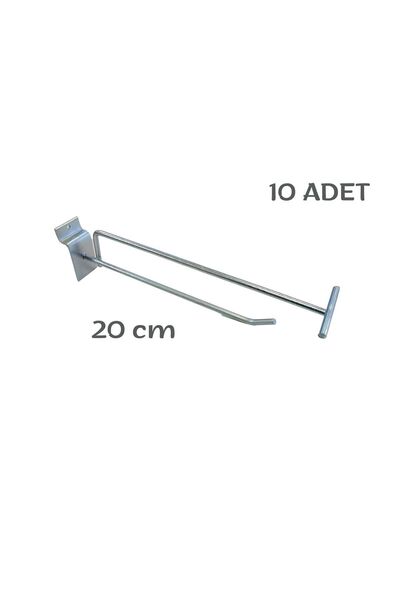 Özfiliz Mağaza Ekipmanları 10 Adet Ahşap Kanallı Pano Ve Etiket Demiri Takma ...