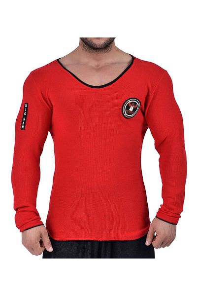 Big Sam Sports Knitwear Sweatshirt 4674 - Slim Fit