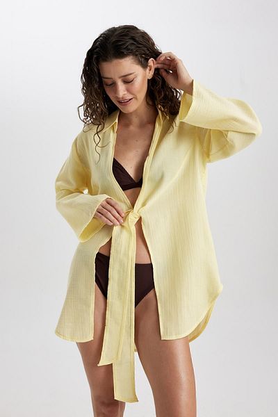 DeFacto Strandshirt aus Musselin - Fall in Love B7333AX24SM