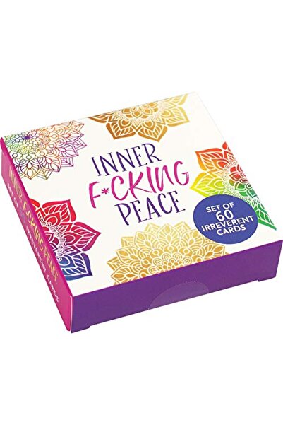 Peter Pauper Press Inner Fcking Peace Motivational Cards 60 Pack