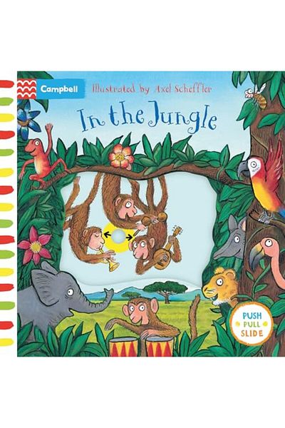 Macmillan Distribution In The Jungle A Push Pull Slide Book