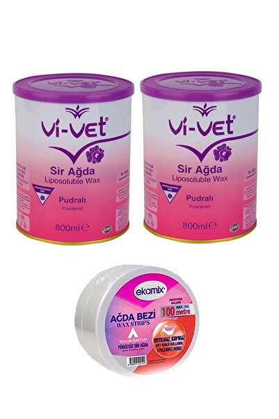 Vi-vet Vivet Pudralı Konserve Sir Ağda 800 Ml 2 Adet
