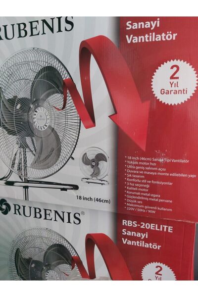 Rubenis Büyük Vantilatör Rbs-20
