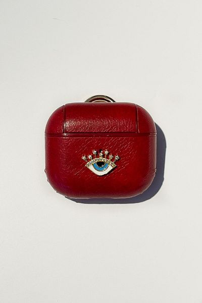 hey lori Red Apple 3rd Generation Headphone Case with Eye Detail