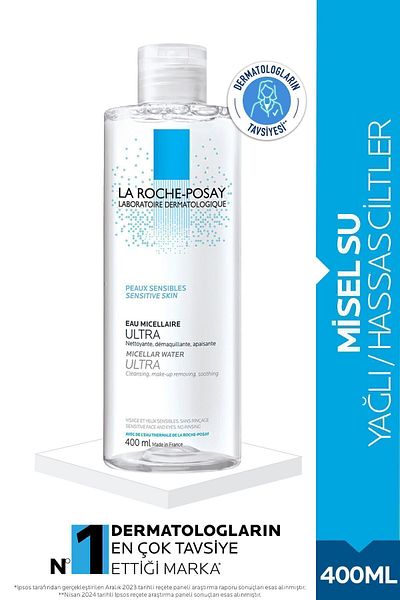 La Roche Posay 400 ml Micellar Water - For Sensitive Skin