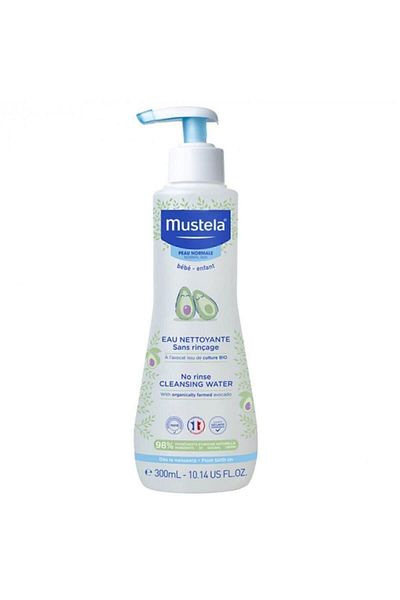 Mustela Physiobebe Eau Nettoyante - سائل منظف 300 مل بدون شطف