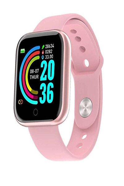 Piranha 9919-P Akıllı Saat / Bluetooth / 1.33 Inç Ekran / Ios Ve Android Uyumlu - Pembe