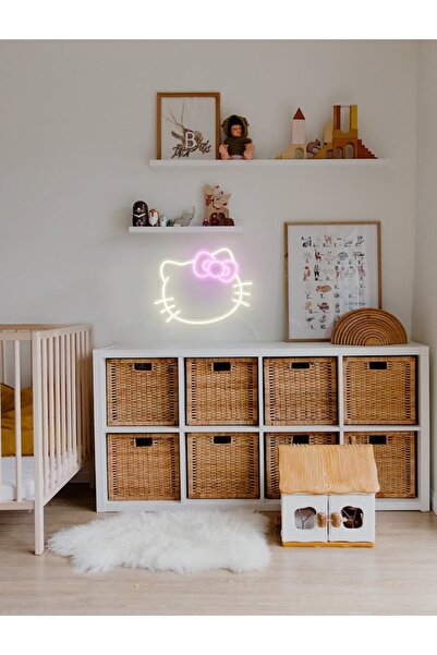 Brave Tasarım hello kitty neon led yazı