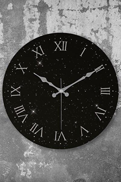 Muyika Design Muyika Spazio Bombe Gerçek Cam Sessiz Mekanizma 36cm Duvar Saat...