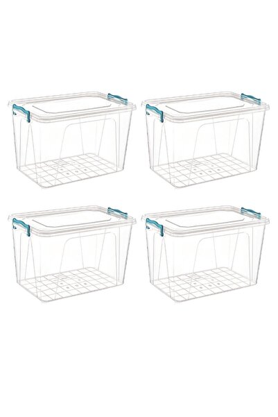 MİLYONCUAVM Nfm Home Plastik Saklama Kabı Kilit Kapaklı Saklama Ve Koruma Kab...