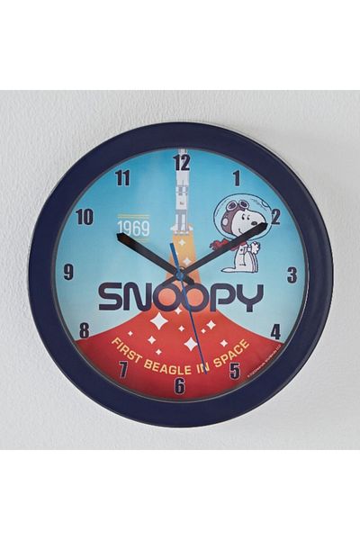Home Box Snoopy Peanut Print Wall Clock - 24x24 cm