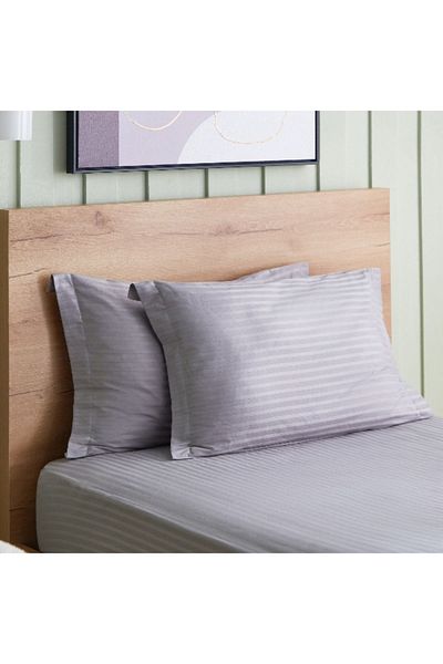 Home Box Hamilton 2-Piece Pillowcase Set with Flange - 50x75+15 cm