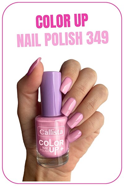 Callista Color Up Nail Polish Oje 349 Let's Go - Pembe