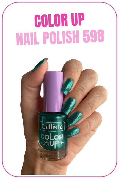 Callista Color Up Nail Polish Oje 598 Atlantis Nights - Yeşil