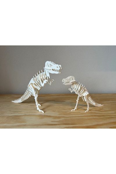 3DBASKILAR T-Rex 3D Puzzle - Comfortable Cutting