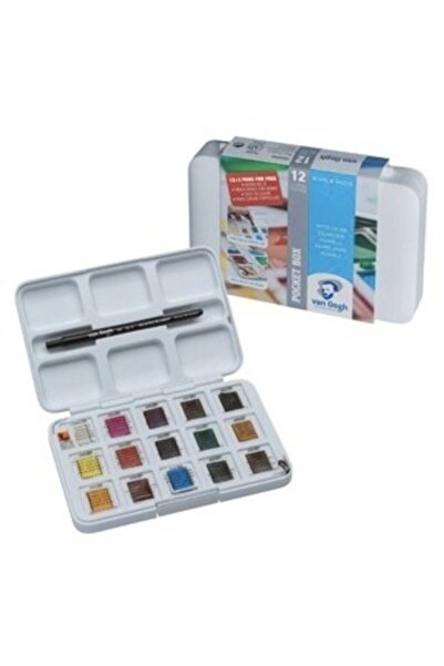 Royal Talens Talens Van Gogh Tablet Sulu Boya 15’li (12+3) Renk Defter 300 gr...