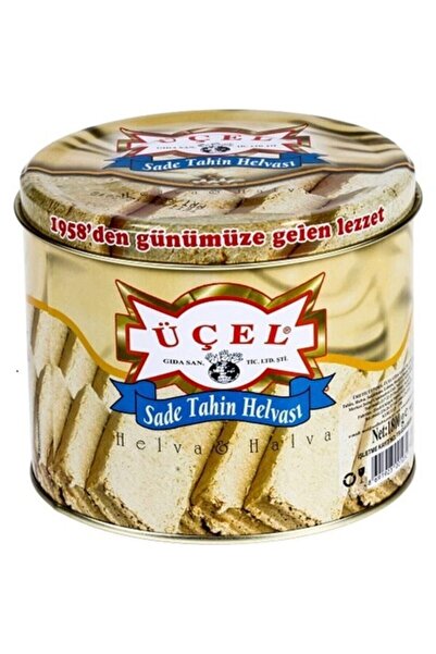 Üçel Sade Tahin Helvası Teneke 1800 Gr