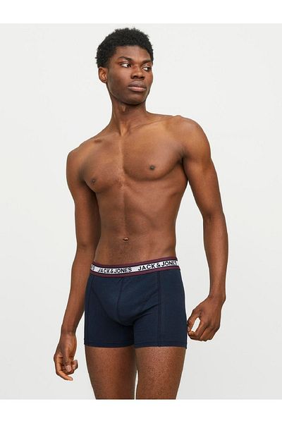 Jack & Jones Комплект мъжки памучни боксерки Jack Jones от 3 - 12270759