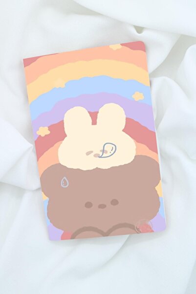 Anime Marketi نموذج جمالي حلو 6 دفتر ملاحظات بتصميم خاص مقاس A5 غير مبطن (60 ...