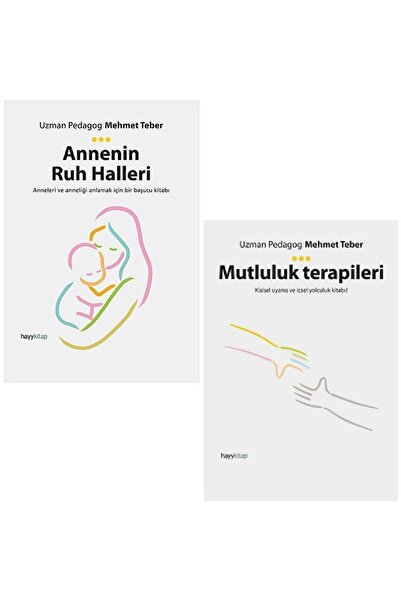 hayykitap Uzman Pedagog Mehmet Teber 2 Kitap Set / Annenin Ruh Halleri - Mutl...