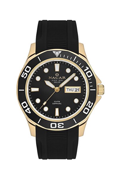 Nacar Nc34-29b509-dbs1 Safir Camlı Spor Erkek Kol Saati
