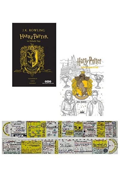 Yapı Kredi Yayınları Harry Potter Felsefe Taşı 20. Yıl Özel Baskısı + Boyama ...