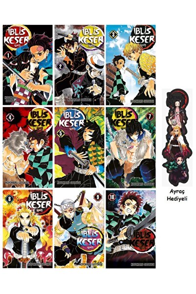 Gerekli Şeyler Yayıncılık İblis Keser 1-2-3-4-5-7-8-9-10. Ciltler Manga Seti