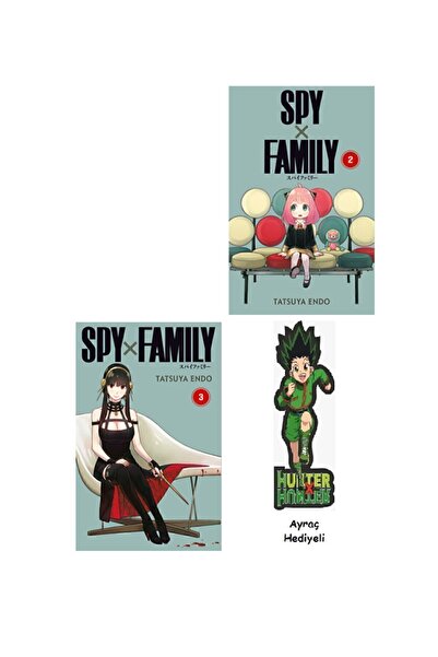 Gerekli Şeyler Yayıncılık Spy x Family 2-3. Ciltler Manga Seti