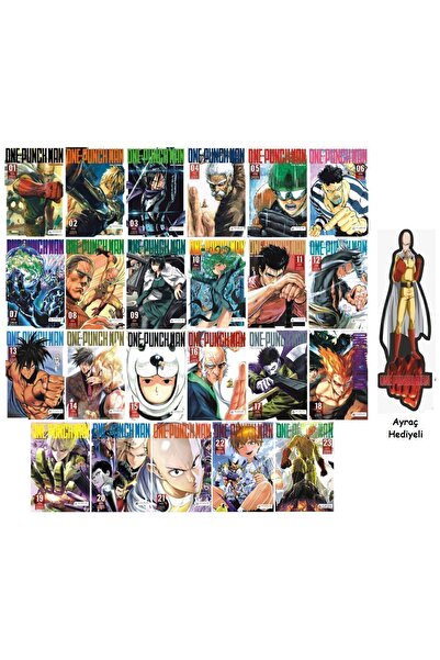 Akıl Çelen Kitaplar One-Punch Man 23 Cilt Manga Seti