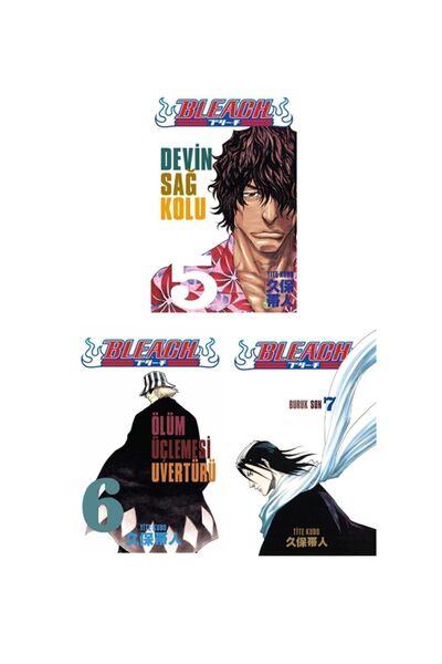 Gerekli Şeyler Yayıncılık Bleach 5-6-7. Ciltler Manga Seti