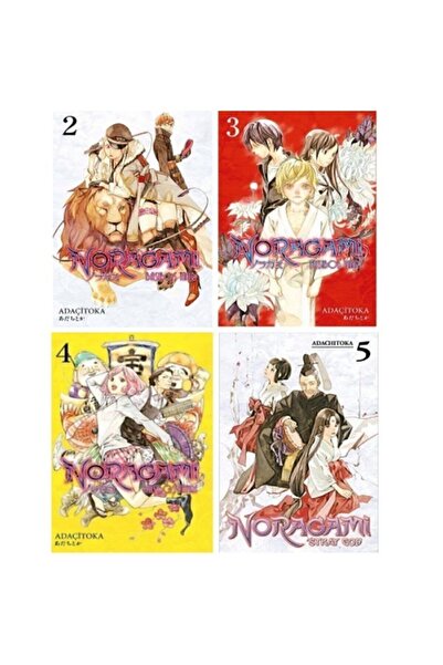 Gerekli Şeyler Yayıncılık Noragami - Adaçitoka / 2 - 3 - 4 - 5 / 4 Kitap Set
